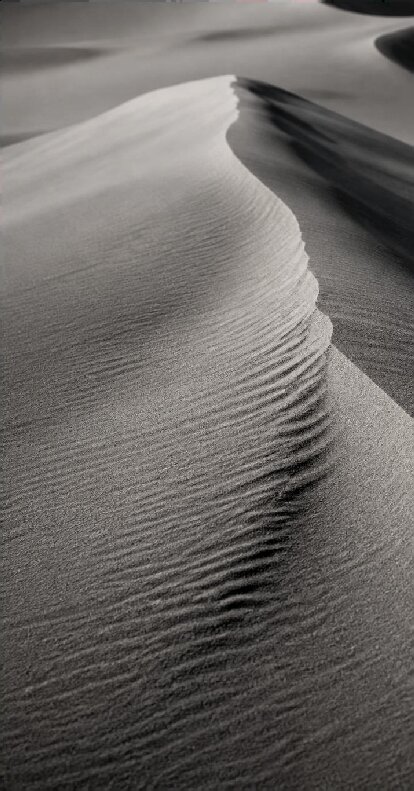 Sand dune ridges